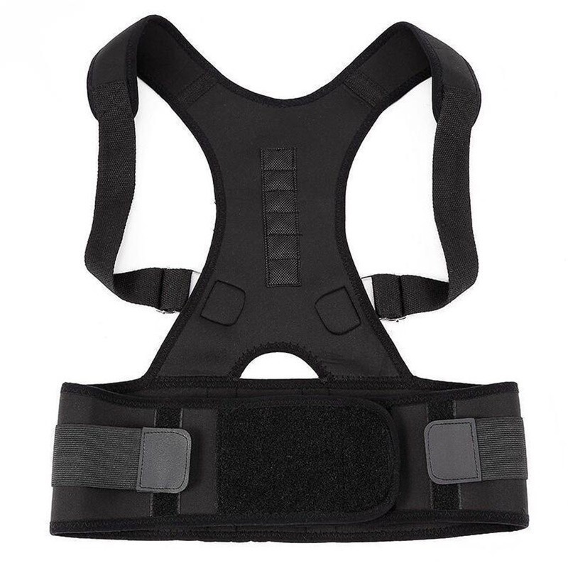 Orthopaedic back support belt - posture correction - back corrector with magnetsHealth & Beauty