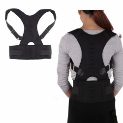 Orthopaedic back support belt - posture correction - back corrector with magnetsHealth & Beauty
