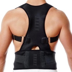 Orthopaedic back support belt - posture correction - back corrector with magnetsHealth & Beauty