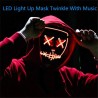 LED light-up - Halloween face maskMasks
