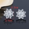 Exclusive crystal snowflake earringsEarrings
