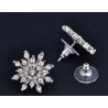 Exclusive crystal snowflake earringsEarrings