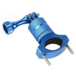 Bicycle / motorcycle handlebar mount - metal clamp - camera holder - 360 swivel - for GoPro camerasMounts