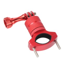 Bicycle / motorcycle handlebar mount - metal clamp - camera holder - 360 swivel - for GoPro camerasMounts