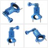 Bicycle / motorcycle handlebar mount - metal clamp - camera holder - 360 swivel - for GoPro camerasMounts