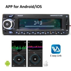 1 Din car radio - DAB plus - remote - Bluetooth - handsfree - ISO - TF - USB - AuxDin 1