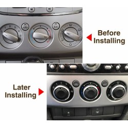 Car air conditioning heat control switch - knob - for Ford Focus 2 MK2 Focus 3 MK3 Mondeo - 3 piecesStyling parts