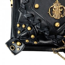 Shoulder / leg / waist bag - steampunk - gothic - retro style - leatherBags