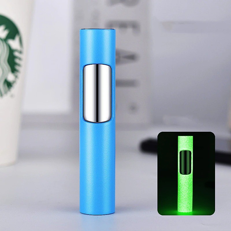 Windproof metal lighter - luminous in the darkLighters