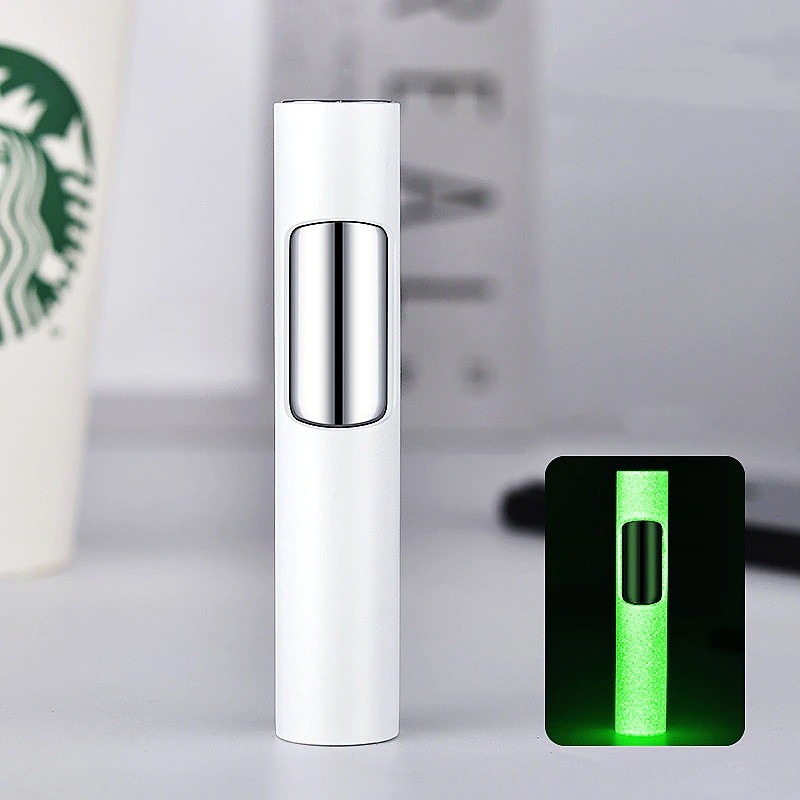 Windproof metal lighter - luminous in the darkLighters