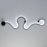 Modern wall lamp - LED - RGB remote - S - W - line shapeWall lights