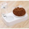 Double feeding bowl - automatic water dispenser - for dogs / catsCare