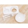 Double feeding bowl - automatic water dispenser - for dogs / catsCare