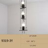 Modern ceiling lamp - sitting iron dollsCeiling lights