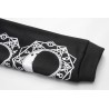 Black hoodie - with zipper - punk styleHoodies & Jumpers