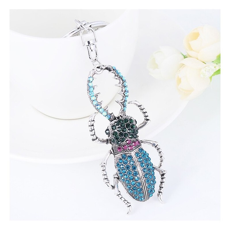 Crystal insect shape keychainKeyrings