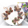 Full crystal butterfly - keychainKeyrings