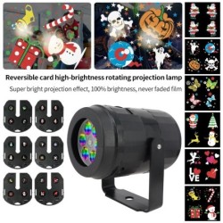 Laser light projector - Christmas patterns - rotating - LEDChristmas