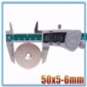 N35 - neodymium magnet - strong round disc - with 6 mm hole - 50 * 5 mmN35