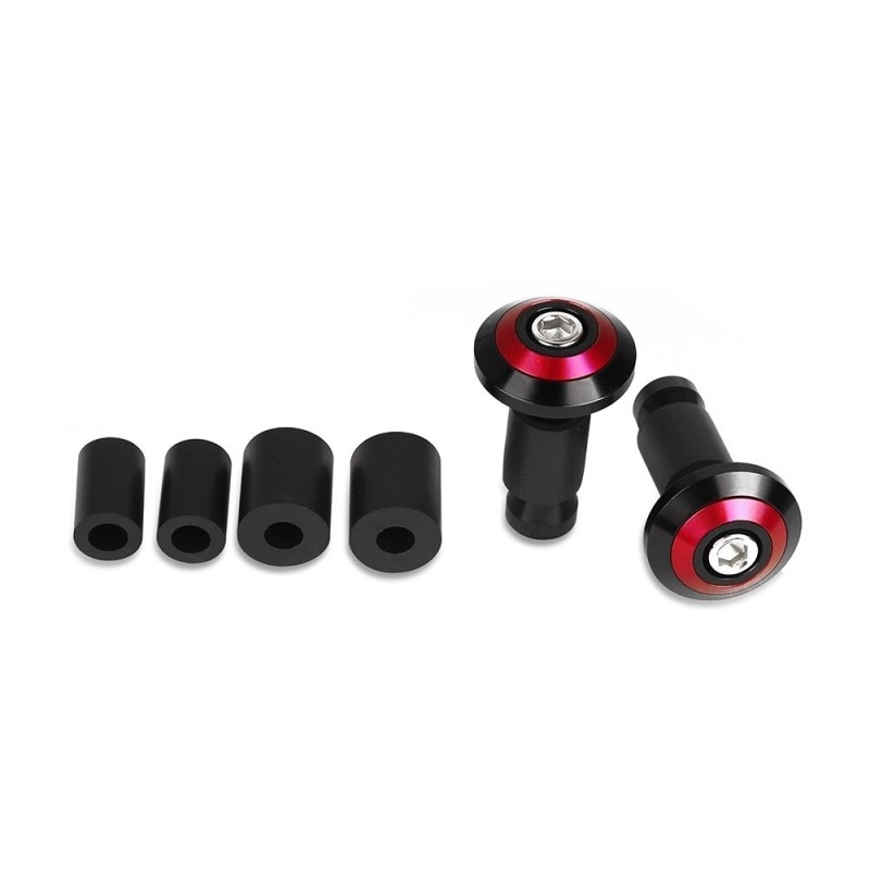 Motorcycle handlebar end caps - 7/8" 22 mm - for YAMAHA HONDA KAWASAKIHand Grips & End