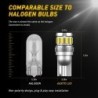 Car light bulb - W5W - LED - T10 - Canbus - SMD - 12V - white - 2 piecesT10