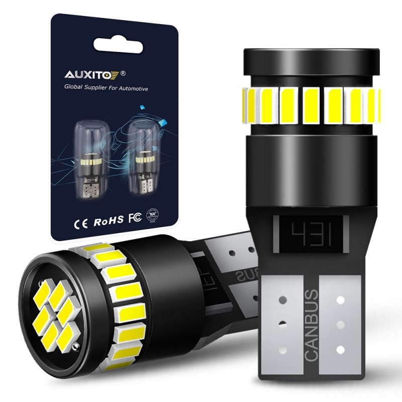 Car light bulb - W5W - T10 - LED - Canbus - 12V - 2 piecesT10 Car light bulb - W5W - T10 - LED - Canbus - 12V - 2 piecesT10