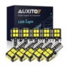 Car LED light bulb - T10 - 2835 SMD - W5W - Canbus - 6000K white - 10 piecesT10