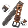 Elegant watch strap - with metal buckle - genuine leatherWatches
