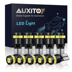 LED car bulb light - W5W - T10 - Canbus - 12V - 10 piecesT10