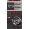 Motorcycle speedometer - tachometer - odometer - for KawasakiInstruments