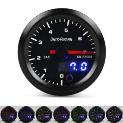 Motorcycle tachometer - dual display - oil pressure gauge - 7 color LED - with stepper motorInstruments