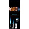 Metal torch gas lighter - windproof - adjustable flameLighters
