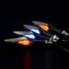 Motorcycle turn signals lamp - flowing LED lights - universal - waterproof - 12V LED - 2 piecesTurning lights