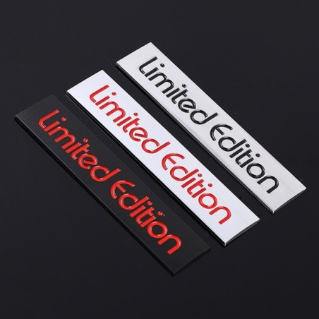 3D car sticker - metal emblem - LIMITED EDITIONStickers
