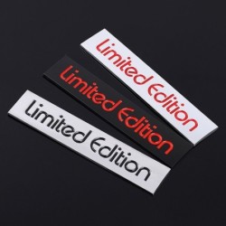 3D car sticker - metal emblem - LIMITED EDITIONStickers