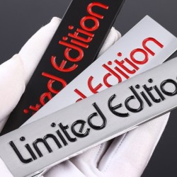 3D car sticker - metal emblem - LIMITED EDITIONStickers