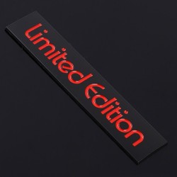 3D car sticker - metal emblem - LIMITED EDITIONStickers