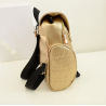 Waterproof leather backpack - with owl patternBackpacks