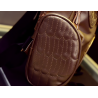 Waterproof leather backpack - with owl patternBackpacks