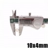 N35 - neodymium magnet - strong round disc - 10mm * 4mmN35