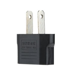 EU to US converter - adapter - round to flat - travel plug - US plugPlugs