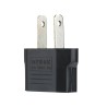EU to US converter - adapter - round to flat - travel plug - US plugPlugs