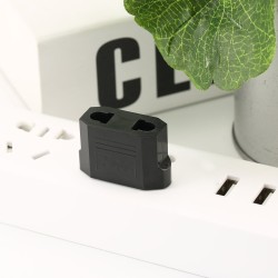 EU to US converter - adapter - round to flat - travel plug - US plugPlugs