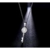 Key pendant necklace - cross / infinity patternNecklaces