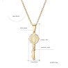 Key pendant necklace - cross / infinity patternNecklaces