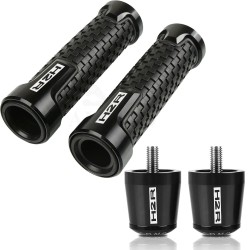 Motorcycle handlebar / ends - aluminum plugs - 22 mm - setHand Grips & End