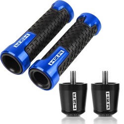 Motorcycle handlebar / ends - aluminum plugs - 22 mm - setHand Grips & End