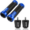 Motorcycle handlebar / ends - aluminum plugs - 22 mm - setHand Grips & End