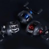 Metal fishing reel - winding ring - ultra light - magnetic brake - right / left handed - 7.2:1 - 8KGTools