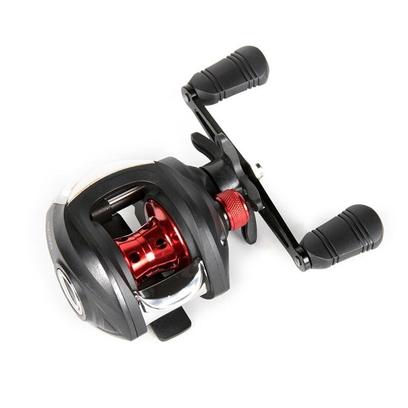 Metal fishing reel - winding ring - ultra light - magnetic brake - right / left handed - 7.2:1 - 8KGTools